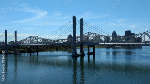 Louisville bridges over Ohio River