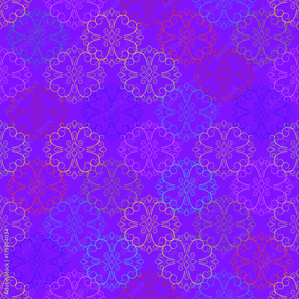 Abstract floral seamless pattern Abstract floral seamless pattern