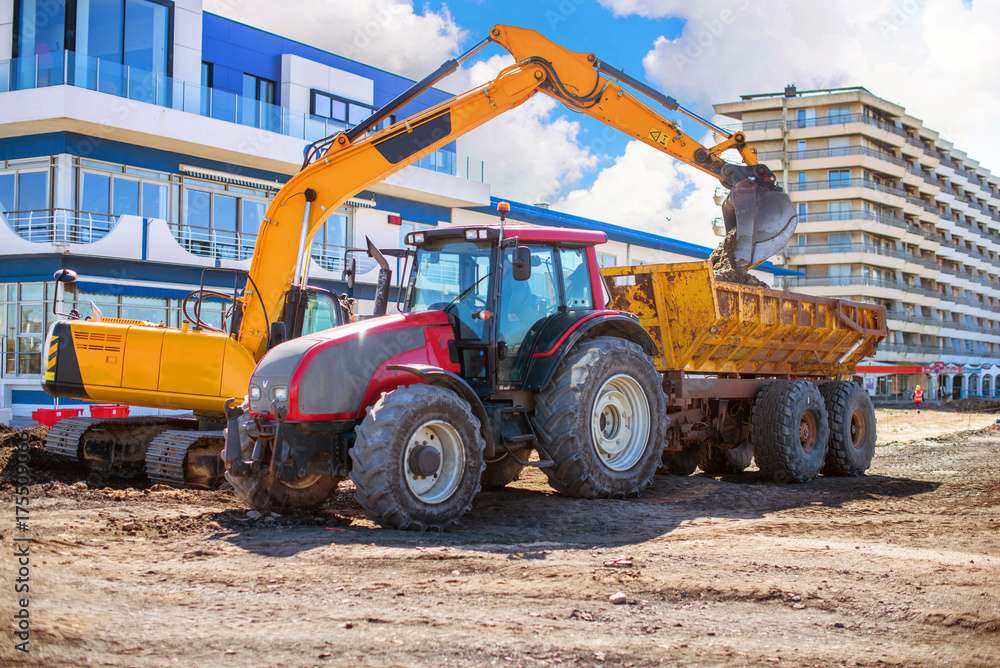 Obraz premium chantier à Calais
