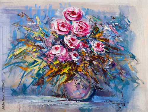 Obraz Kwiaty malarskie