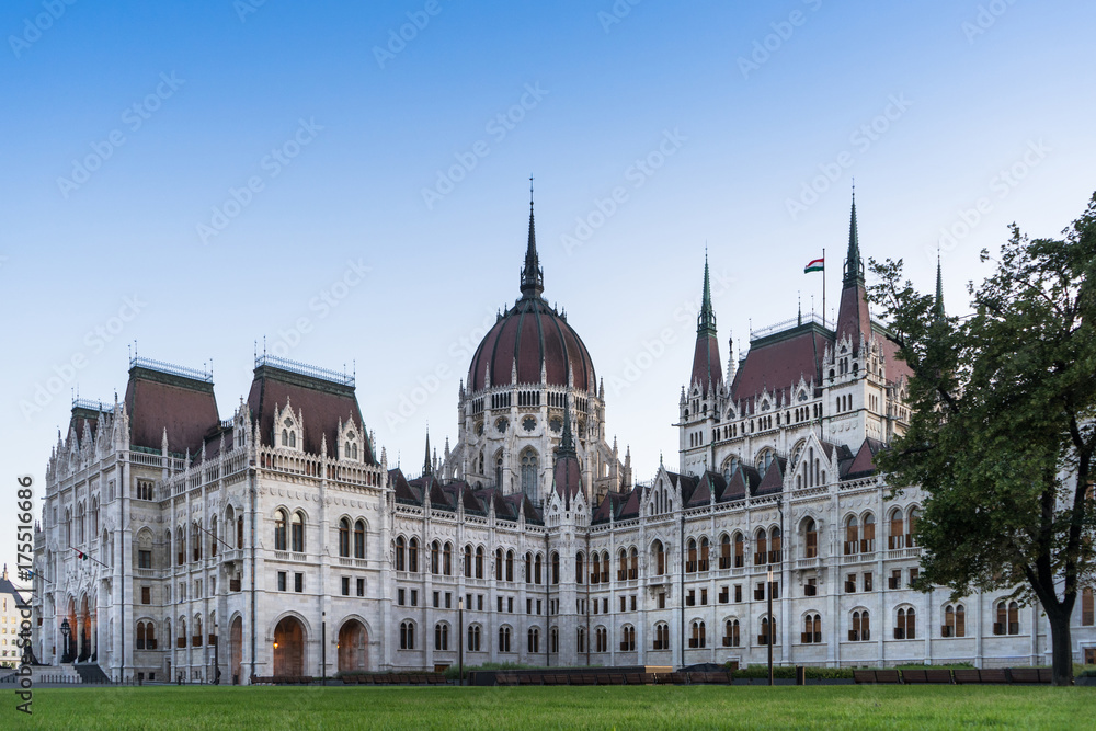 Budapest parliament in Hungary
