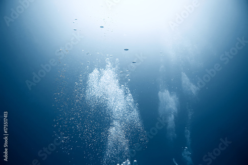 sea water texture, underwater background © kichigin19