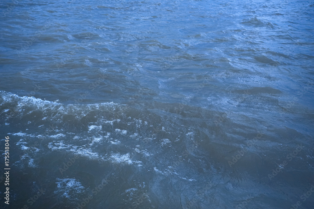 Obraz premium Texture of water in the sea