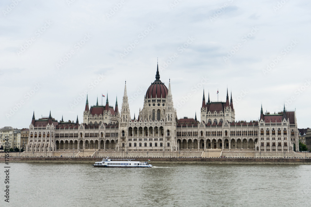 Budapest parliament in Hungary