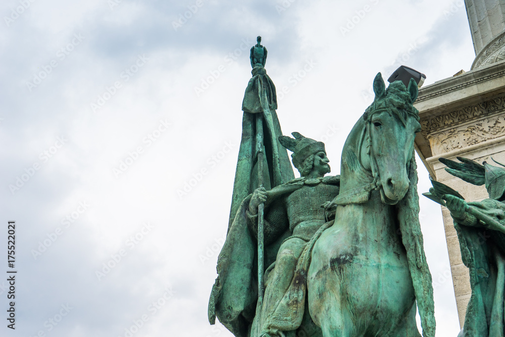Fototapeta premium Heroes Square in Budapest, Hungary