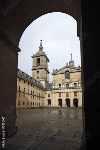 Royal Monastery of San Lorenzo de El Escorial near Madrid  Spain