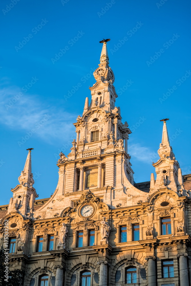 Obraz premium Budapest, Palast der Gründerzeit