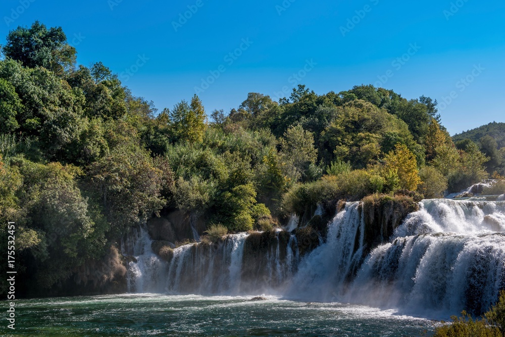 Fototapeta premium Wodospady Krka