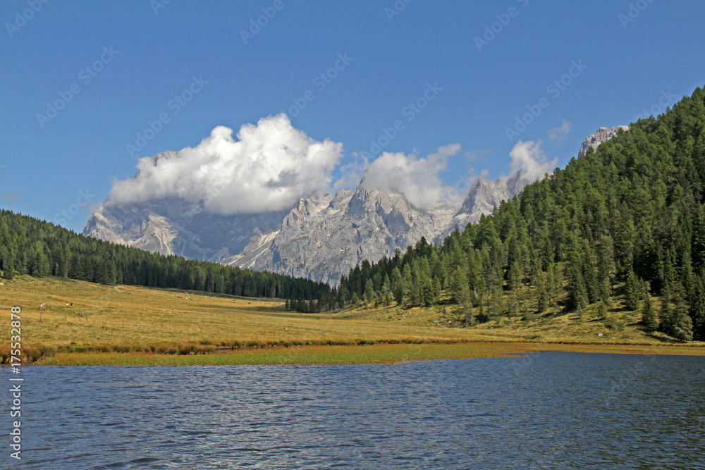 il Lago Calaita e le Pale di San Martino