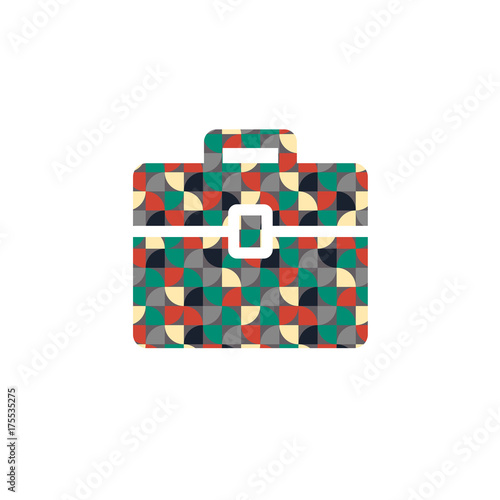 Muster Kreise Ecken - Koffer