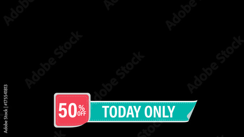 Sticker Peel Lower Third