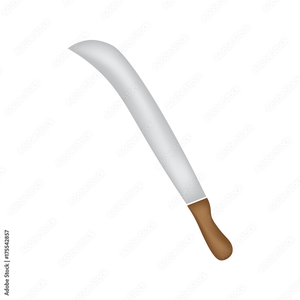 machete or butcher knife icon- vector illustration machete or butcher knife icon- vector illustration