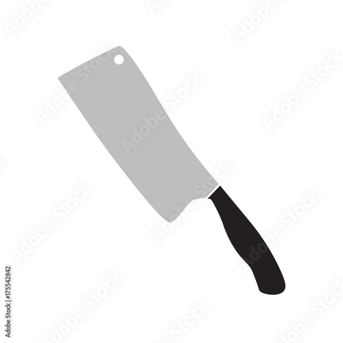 butcher knife icon- vector illustration