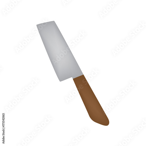 butcher knife icon- vector illustration