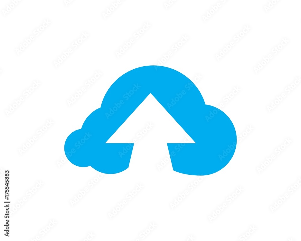 cloud technology vector logo template design vector cloud technology vector logo template design vector