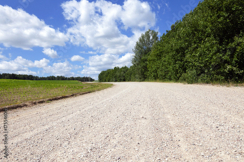 Sandy country road