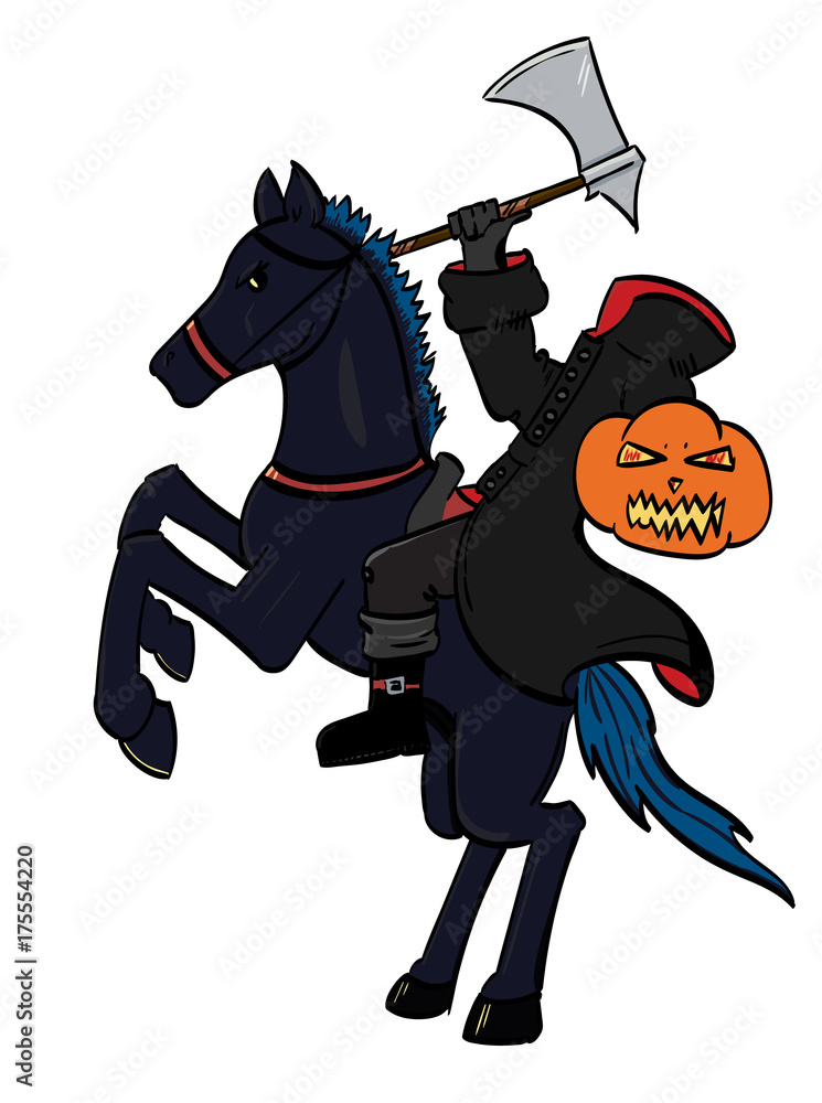 Headless Horseman - Coloured Headless Horseman - Coloured