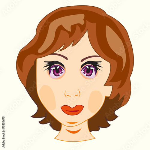 Person of the redheaded girl