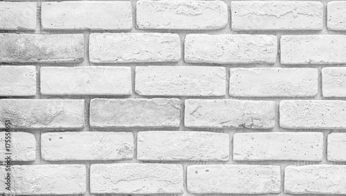 black and white background of brick texture.