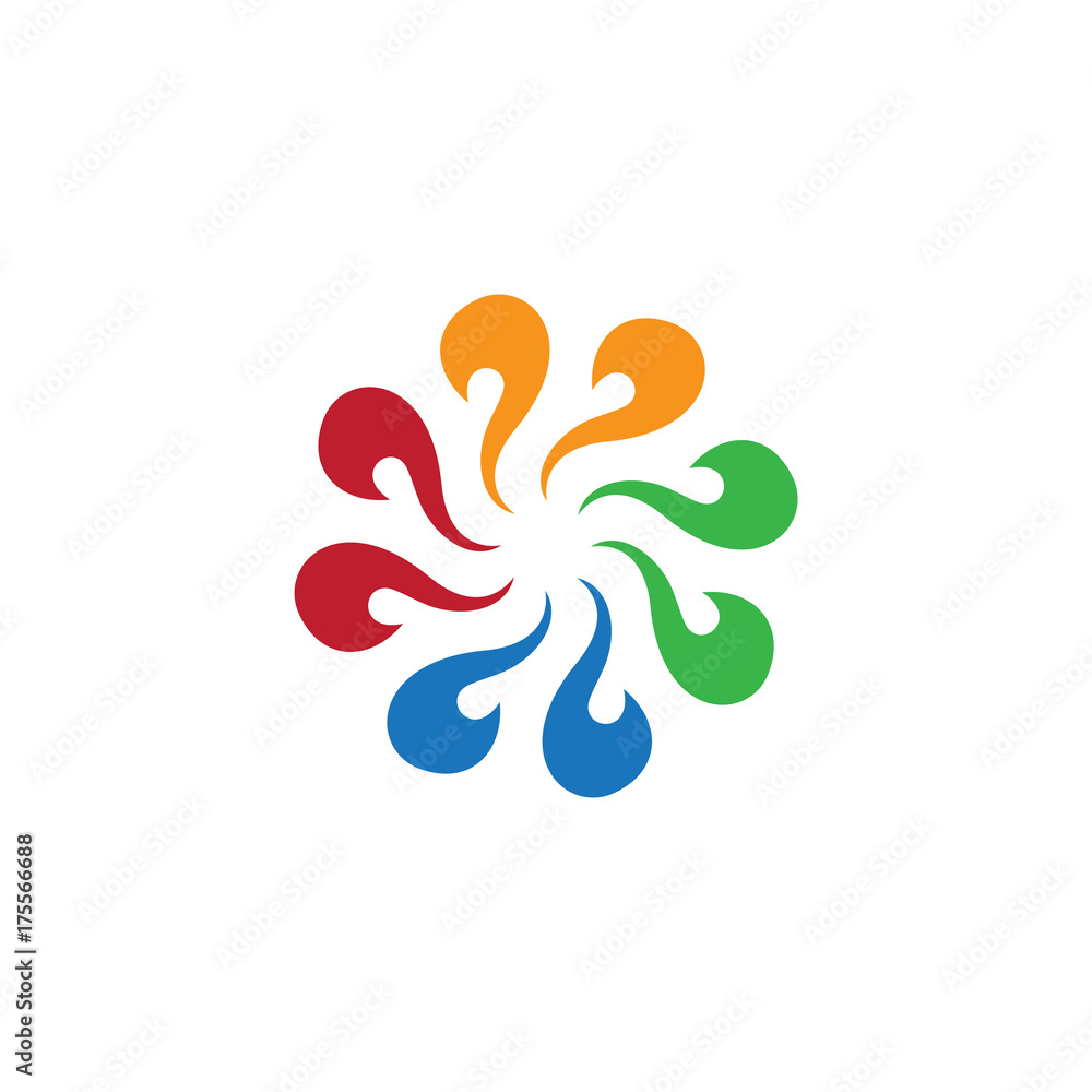 Fototapeta premium circle abstract vector