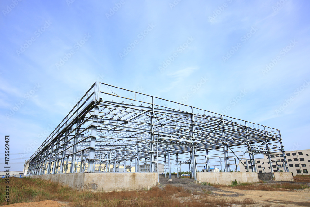 Fototapeta premium The steel structure