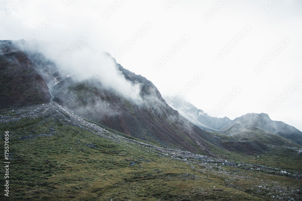 Trip to mountains of Siberia