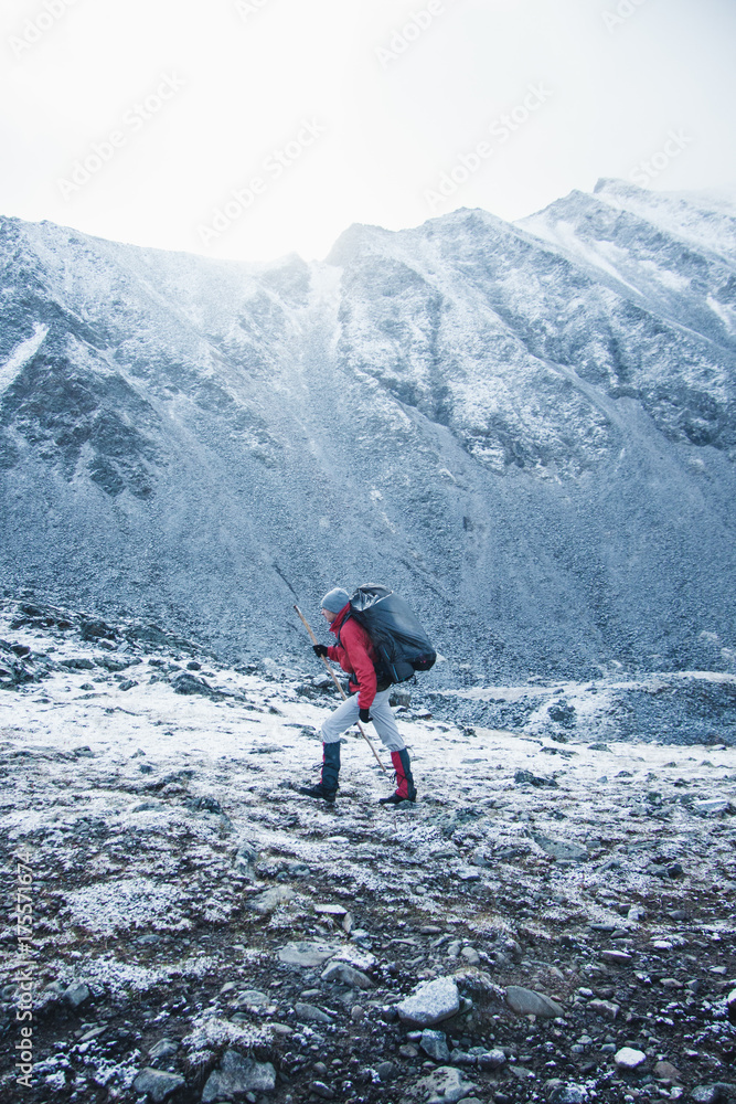 Trip to mountains of Siberia