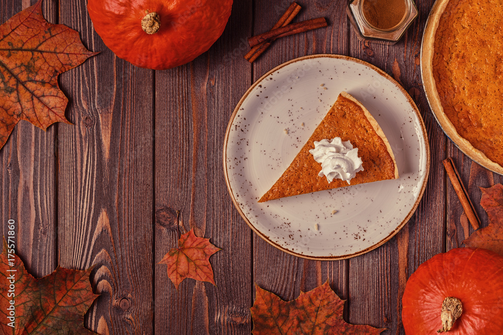 Homemade Pumpkin Pie for Thanksgiving. Homemade Pumpkin Pie for Thanksgiving.