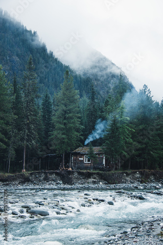 Trip to mountains of Siberia