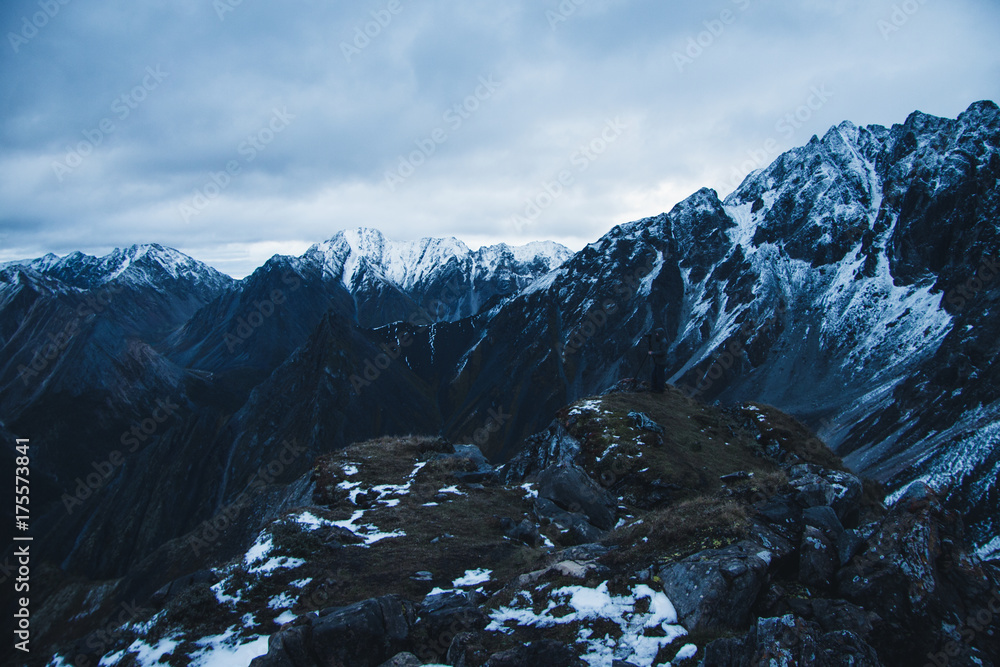 Trip to mountains of Siberia