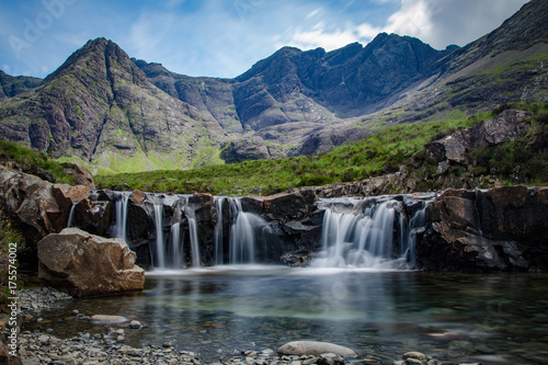 Fairy Pools in den Highlands Schottlands