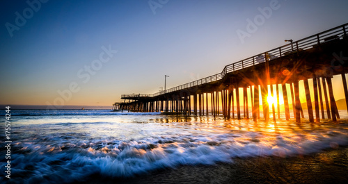 Sunset at pismo pier © Patrick