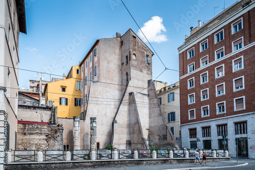 Photography Ruins if Temple of Nymphs in Rome