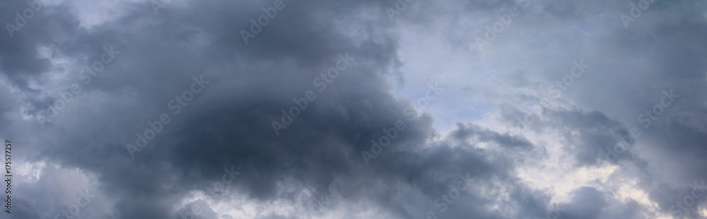 panoramic sky clouds black and white art in nature beautiful background with copy space add text