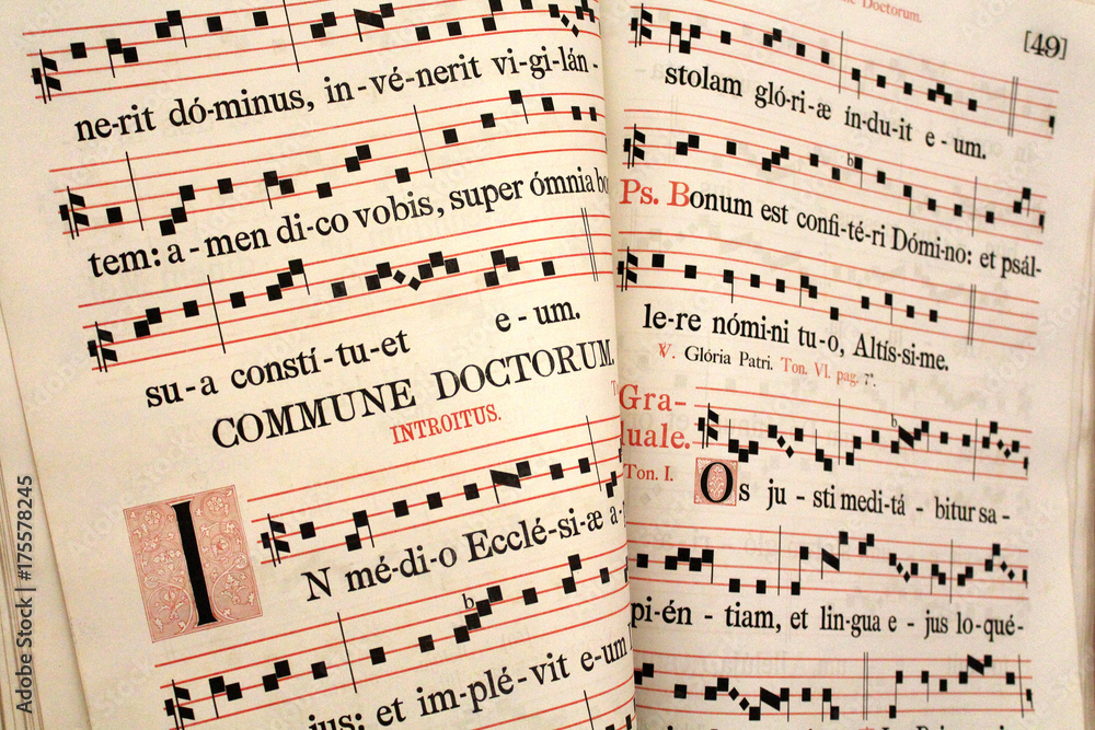 Livre de partitions de chants liturgiques Livre de partitions de chants liturgiques
