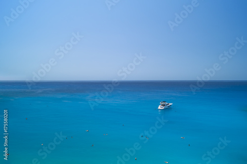 Greek beach blue water © Roy