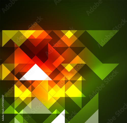 Cosmic electric background with shiny glowing plexus electricity impulses