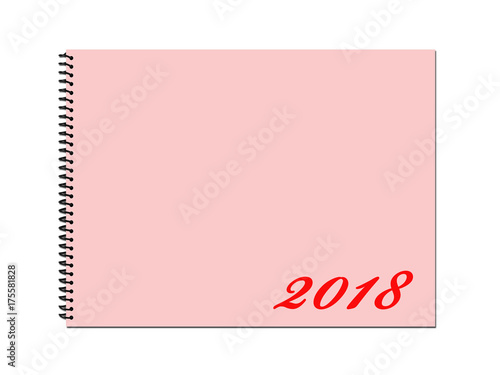 Kalender, 2018, Spiralbindung, Calendar