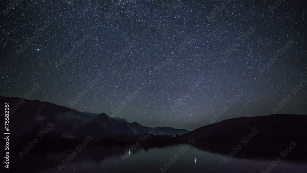 白馬大池に映る北アルプスとペルセウス座流星群Timelaps 白馬大池に映る北アルプスとペルセウス座流星群Timelaps