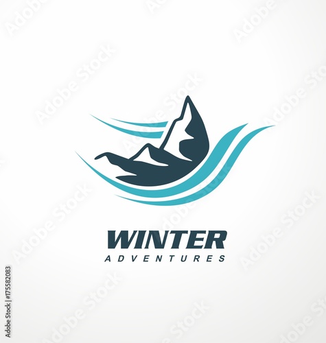 Mountain logo design idea