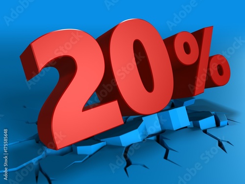 3d of 20 percent discount