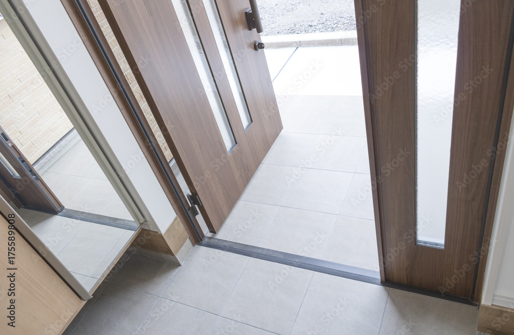 Obraz premium 新築の玄関