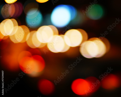 light of car in the night © Anuchit