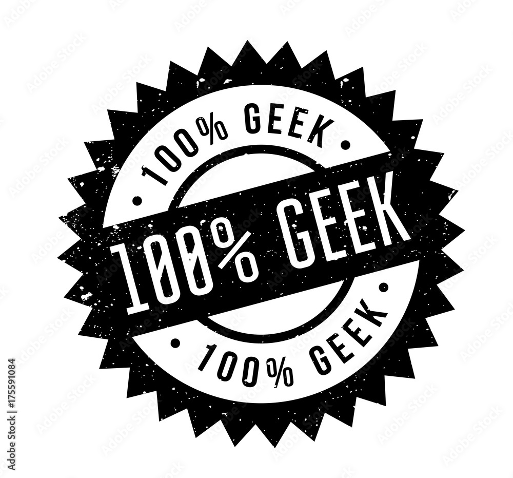 100 Geek rubber stamp. Grunge design with dust scratches. Effects can be easily removed for a clean, crisp look. Color is easily changed. 100 Geek rubber stamp. Grunge design with dust scratches. Effects can be easily removed for a clean, crisp look. Color is easily changed.