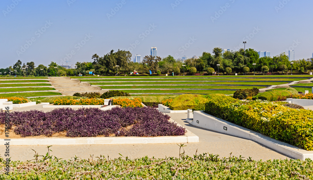 Obraz premium Jumeirah Beach Park in Dubai