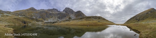 Mountain lake panoramic