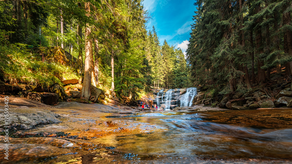 Fototapeta premium Mumlava waterfall / Mumlavský vodopád