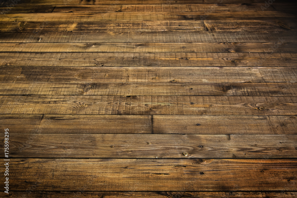 Fototapeta premium Drewniana podłoga