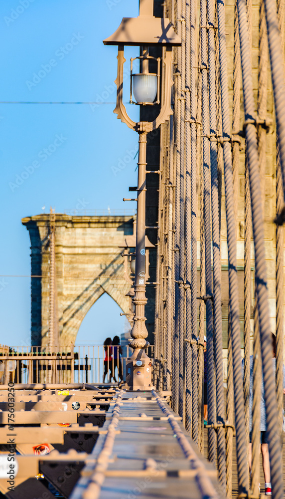 Brooklyn Bridge from another perspective, New York, USA