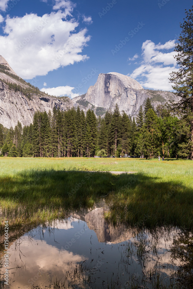 Half dome in Yosemite National Park Half dome in Yosemite National Park